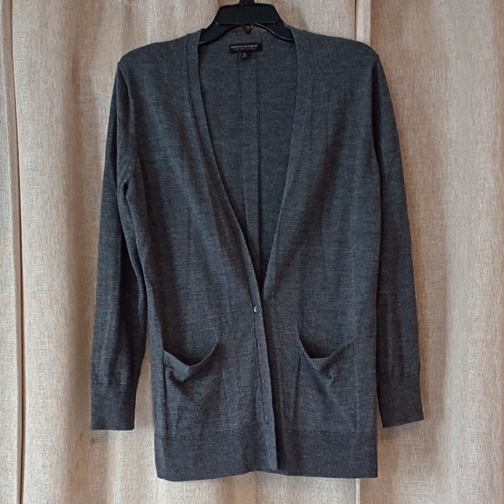 Banana Republic Dark Gray Women's‎ Cardigan